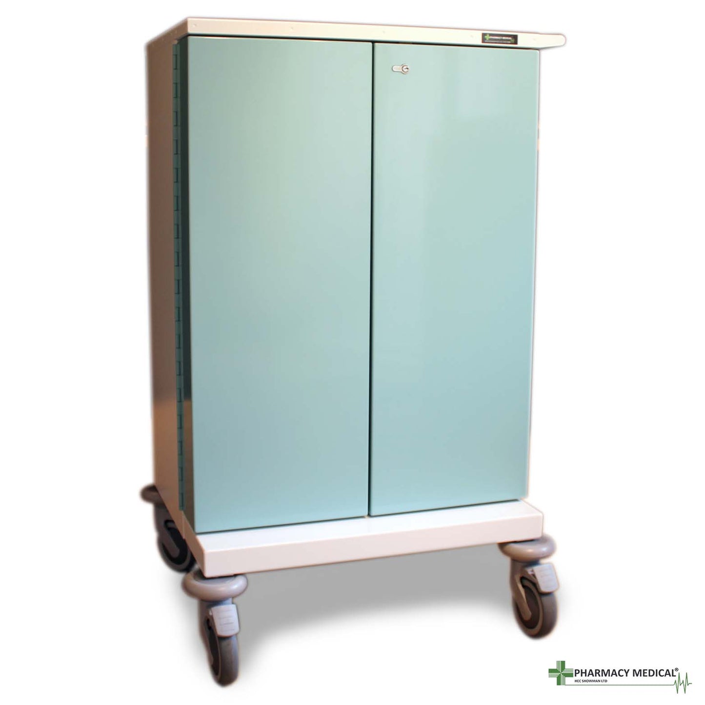 Double Door Medicine Drugs Trolley