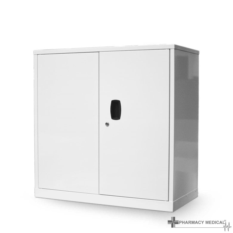 Pharmacy Medical - ACID/ALKALI CABINET | DOUBLE DOOR, ONE SHELF | S or M | WHITE