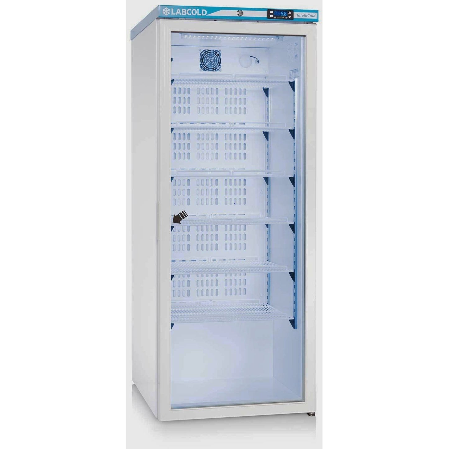 Labcold RLDG1019 Free Standing Glass Door Medical Fridge