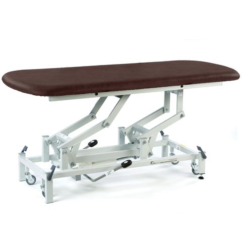Seers - Therapy Hygiene Table - Medium, hydraulic/electric, retractable wheels and various switch options (240kg SWL)
