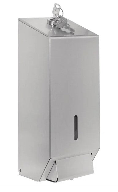 Stainless Steel Soap and Hand Sanitiser Dispenser 1 Litre