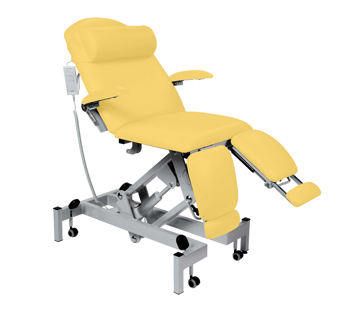 Sunflower Fusion Podiatry Treatment Couch | Electric | Gas Assisted Head & Foot Section
