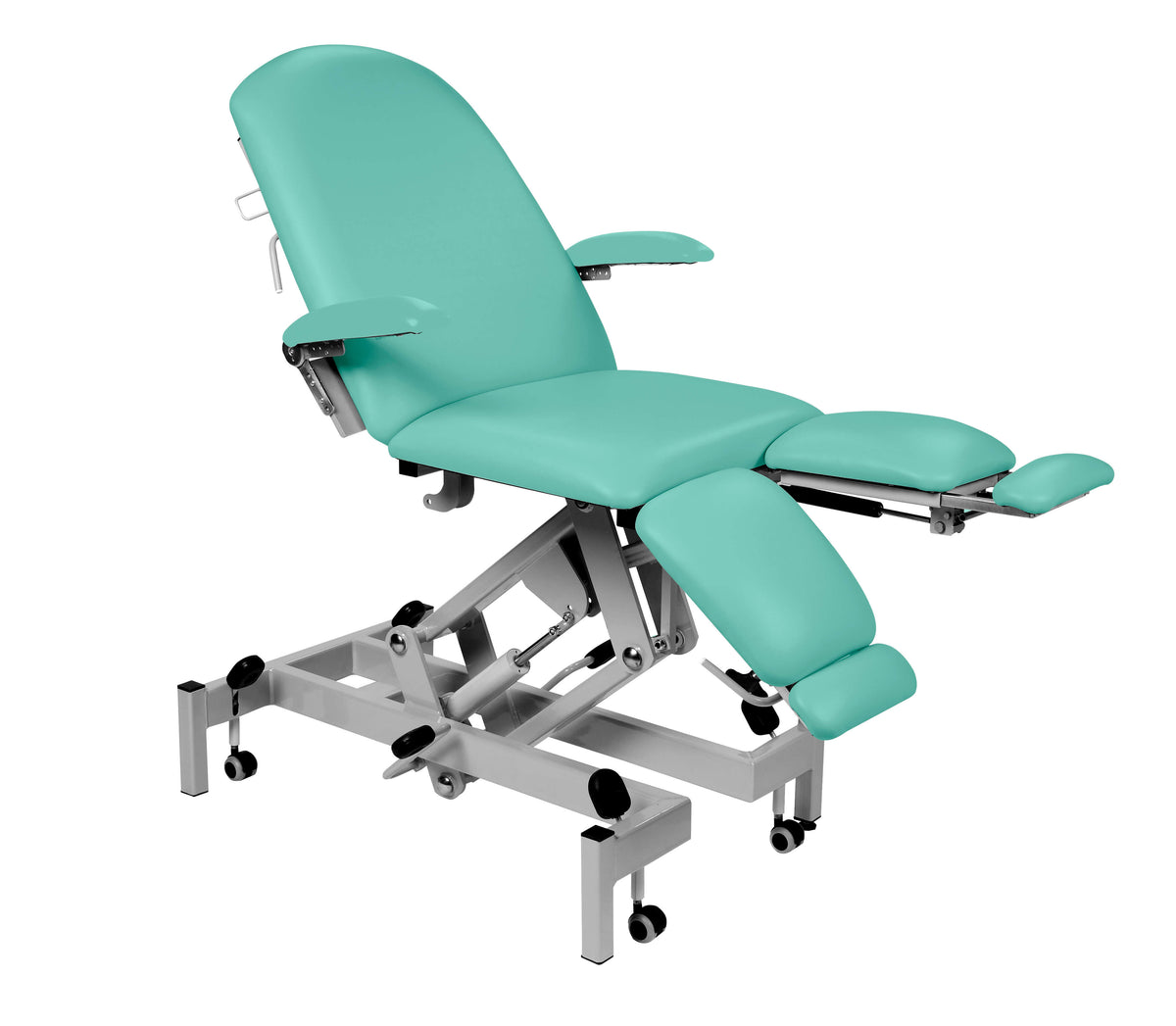 Sunflower Fusion Podiatry Treatment Couch | Hydraulic | Gas Assisted Head & Foot Section