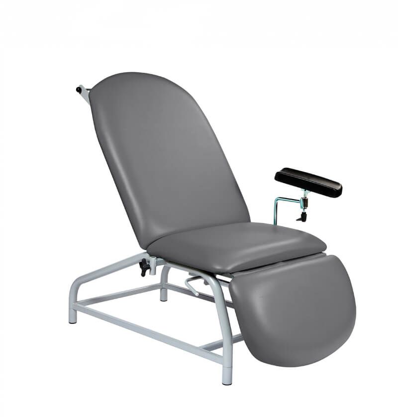 Sunflower - Fixed Height Reclining Phlebotomy Chair with Adjustable Feet