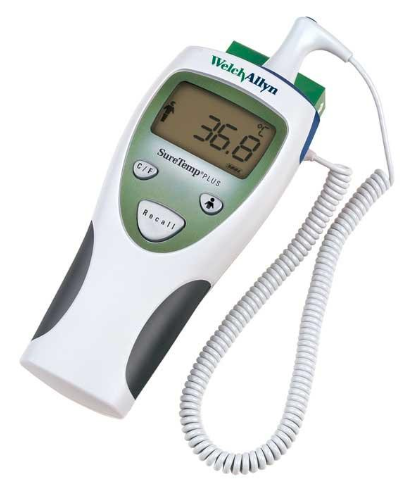SureTemp Plus 692 Electronic Thermometer, Mount, Alarm 4 Foot
