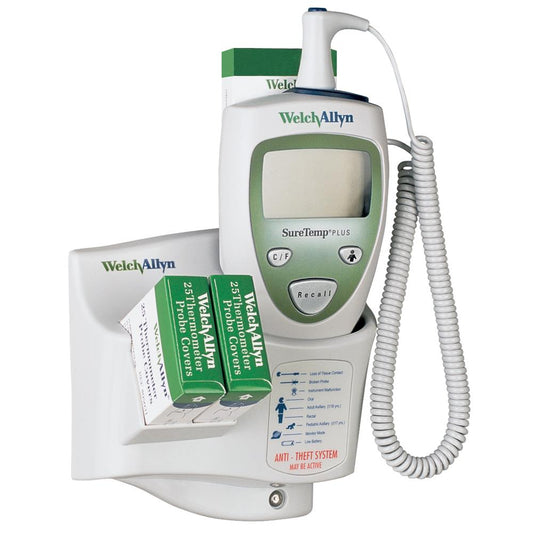 Welch Allyn SureTemp Plus Thermometer with Alarmed Wall Mount