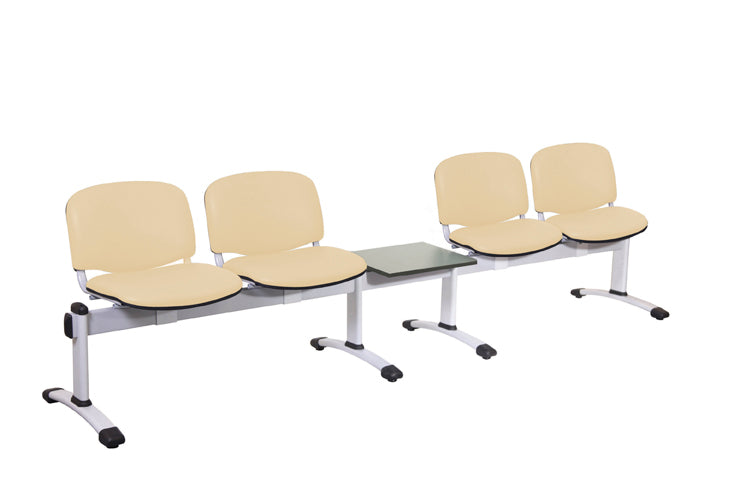 Sunflower - Venus Visitor 5 Section Module - Incorporating 4 Seats/Backs & 1 Magazine Table