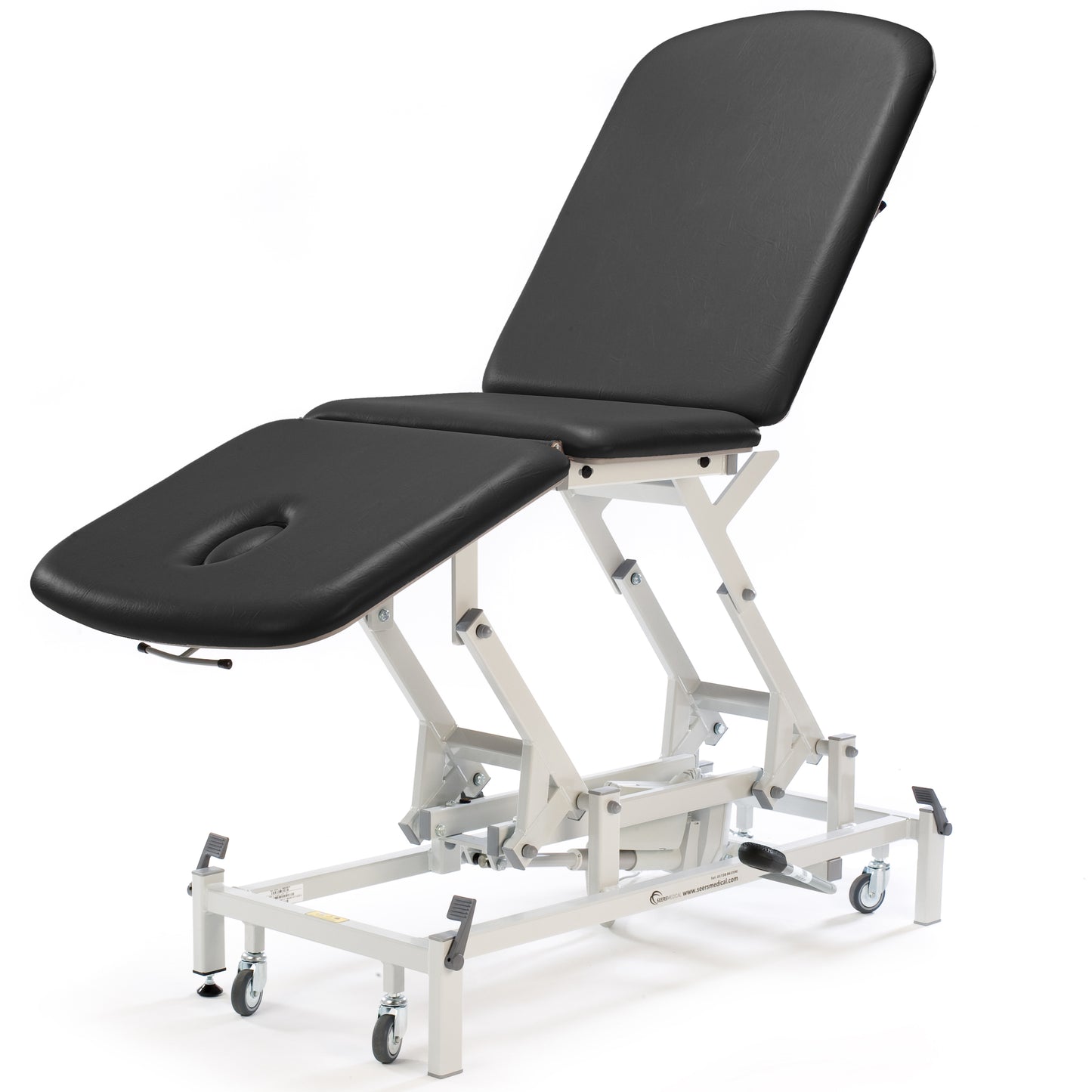 Seers - Therapy 3 Section Hydraulic Couch with various head options suitable for physiotherapy