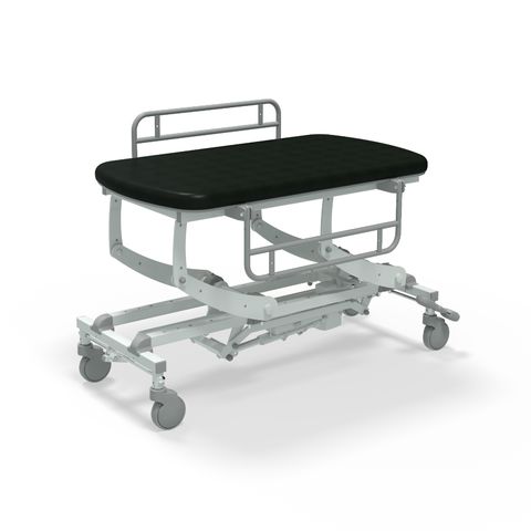 Seers - CLINNOVA Mobile Hygiene Electric Table Small (120cm), classic base incl. side support rails with wheel and switch options (265Kg SWL)