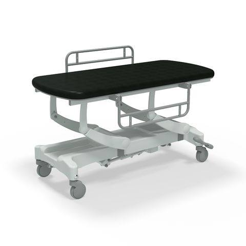 Seers - CLINNOVA Mobile Hygiene Electric Table Medium (155cm), premium base incl. side support rails with wheel and switch options (265Kg SWL)