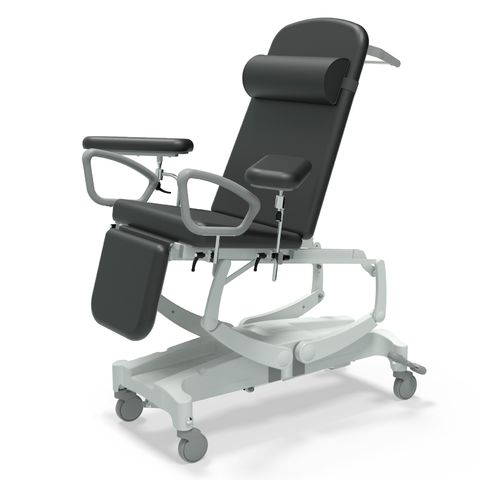 Seers - CLINNOVA Phlebotomy Pro Electric couch, with base and wheel options (285Kg SWL)