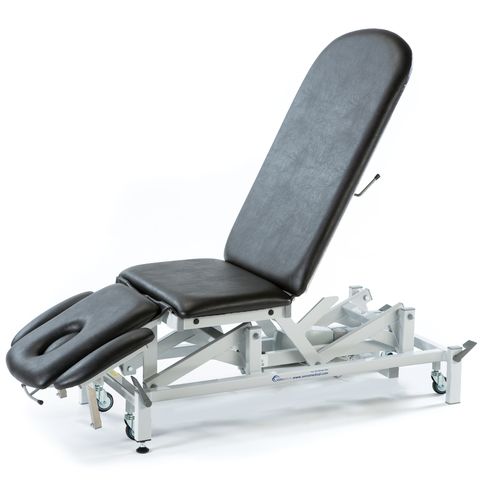 Seers - Therapy 3 Section Electric Couch, with plus head section and various switch options - dark grey