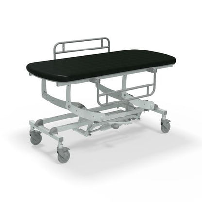 Seers - CLINNOVA Mobile Hygiene Hydraulic Table Medium (155cm), incl. side support rails with wheel and base options (265Kg SWL)
