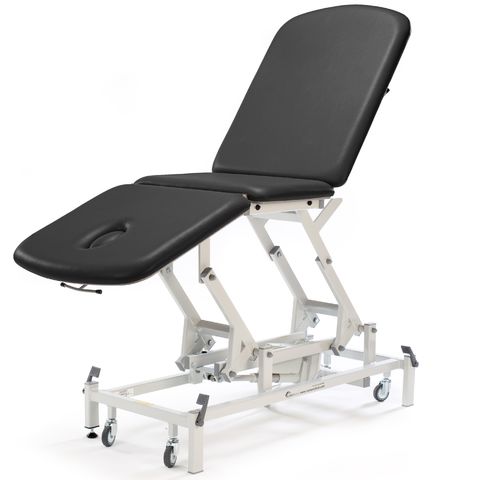 Seers - Therapy 3 Section Electric Couch, (240kg SWL) black