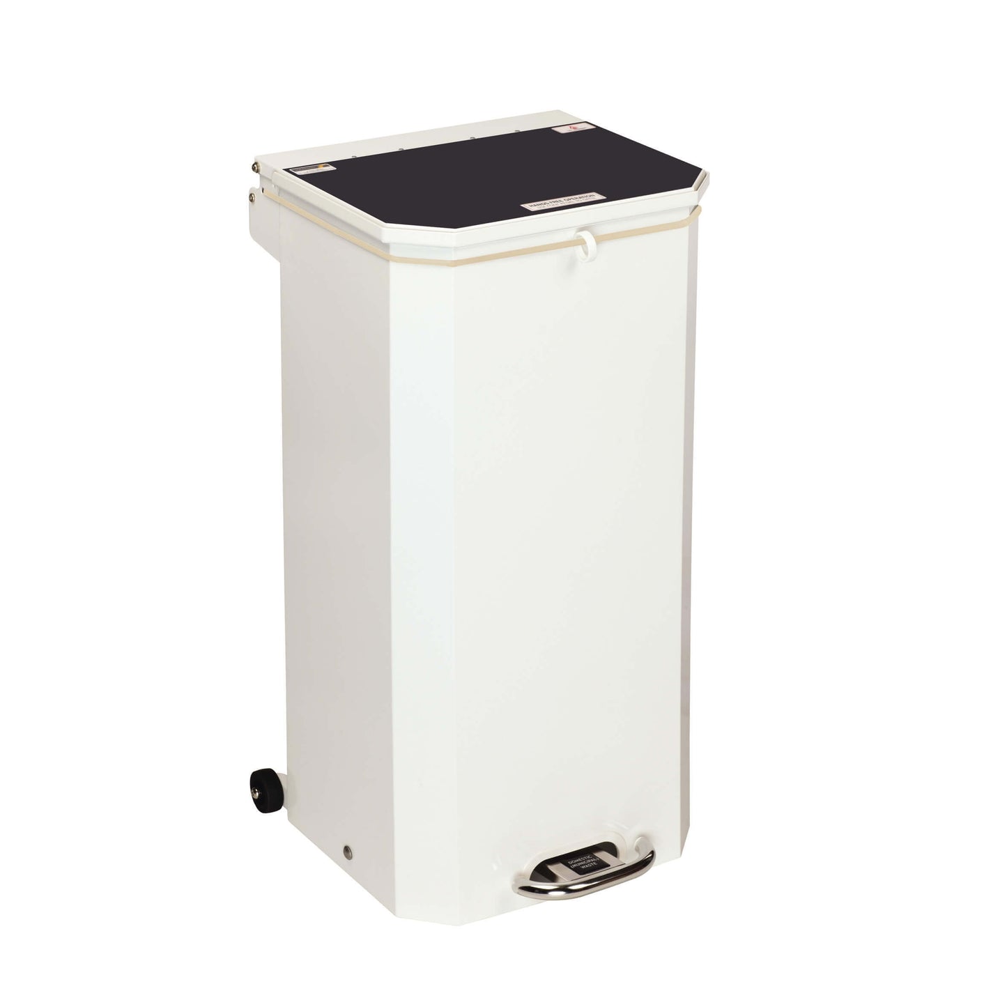 Sunflower - 20, 50 or 70 Litre Hospital/Clinical Bins - black and white