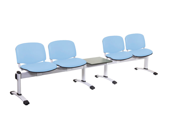 Sunflower - Venus Visitor 5 Section Module - Incorporating 4 Seats/Backs & 1 Magazine Table