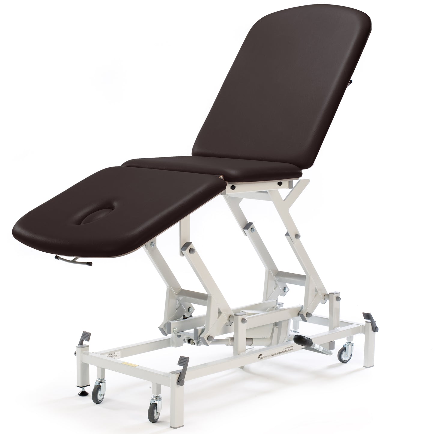 Seers - Therapy 3 Section Hydraulic Couch with various head options suitable for physiotherapy