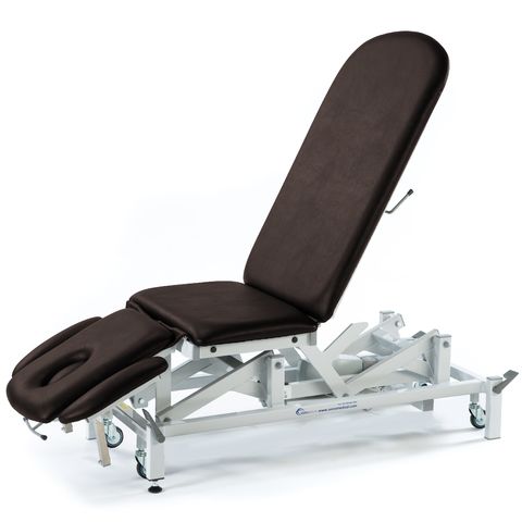 Seers - Therapy 3 Section Electric Couch, with plus head section and various switch options - black