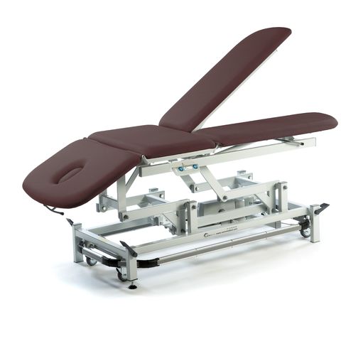 Seers - Therapy Deluxe Drainage Couch, Electric with single or split foot section, perimeter foot switch and various head section options (240kg SWL)