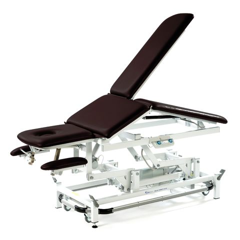 Seers - Therapy Deluxe Drainage Couch, Electric with single or split foot section, perimeter foot switch and various head section options (240kg SWL)