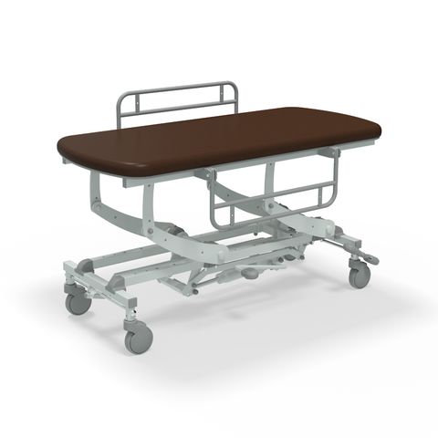 Seers - CLINNOVA Mobile Hygiene Hydraulic Table Medium (155cm), incl. side support rails with wheel and base options (265Kg SWL)