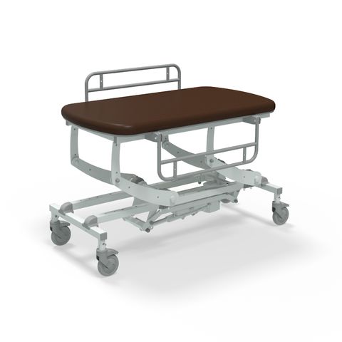 Seers - CLINNOVA Mobile Hygiene Electric Table Small (120cm), classic base incl. side support rails with wheel and switch options (265Kg SWL)