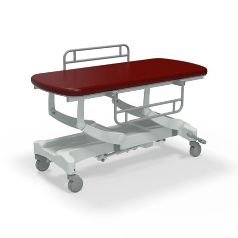 Seers - CLINNOVA Mobile Hygiene Electric Table Medium (155cm), premium base incl. side support rails with wheel and switch options (265Kg SWL)