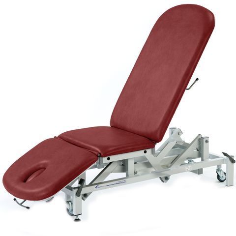 Seers - Therapy 3 Section Electric Couch, with basic head section and various switch options (240kg SWL)