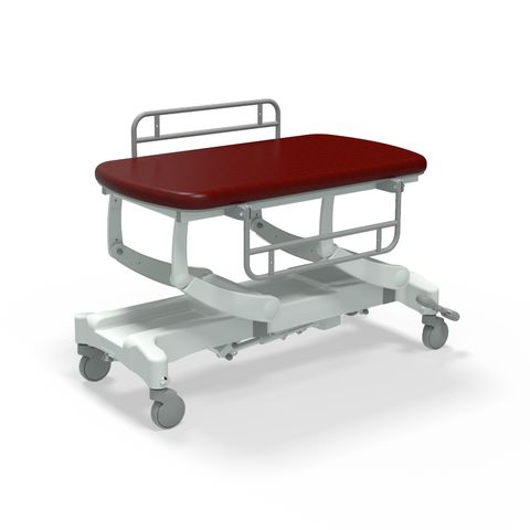 Seers - CLINNOVA Mobile Hygiene Electric Table Small (120cm), premium base incl. side support rails with wheel and switch options (265Kg SWL)