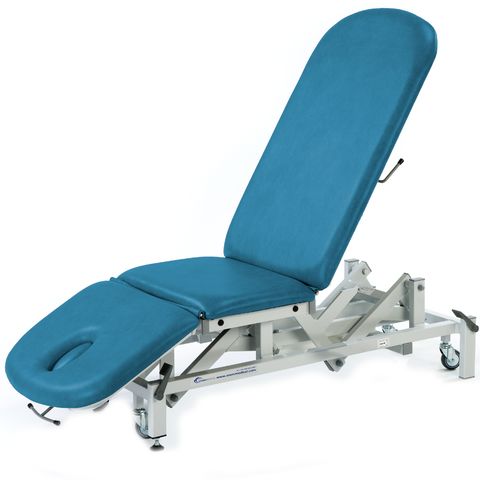 Seers - Therapy 3 Section Electric Couch, with basic head section and various switch options (240kg SWL)