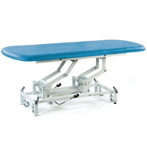 Seers - Therapy Hygiene Table - Large, hydraulic/electric, retractable wheels and various switch options (240kg SWL)
