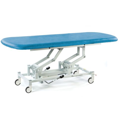 Seers - Therapy Hygiene Table - Large, hydraulic/electric, central locking wheels and various switch options (240kg SWL)