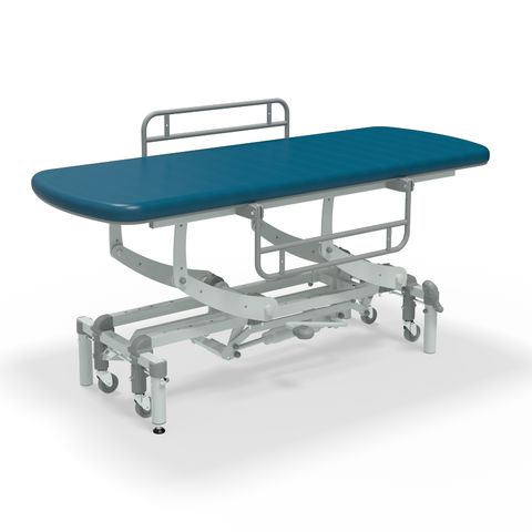 Seers - CLINNOVA Therapy Hygiene Hydraulic Table with side support rails and size and base options (265Kg SWL)