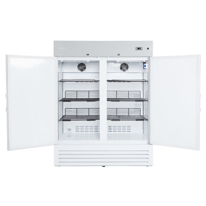 Solid Double Door Large Medical, Pharmacy, Vaccine Refrigerator CMS500 - internal view