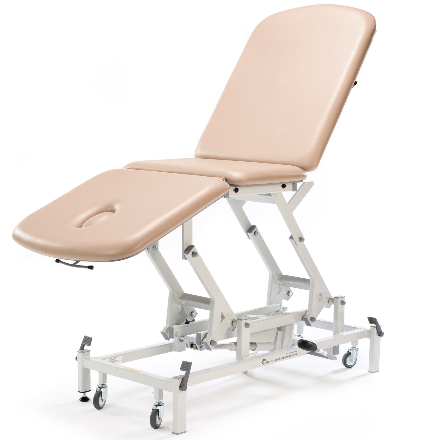 Seers - Therapy 3 Section Hydraulic Couch with various head options suitable for physiotherapy