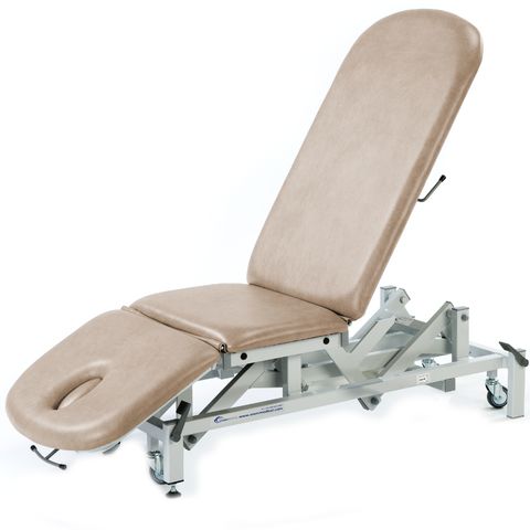 Seers - Therapy 3 Section Electric Couch, with basic head section and various switch options (240kg SWL)