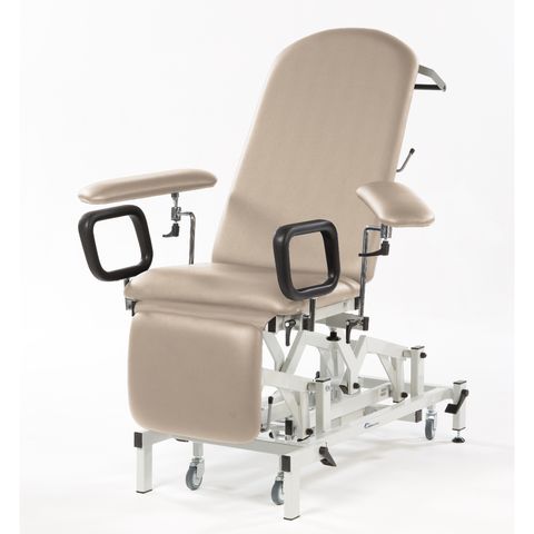Seers - Medicare Phlebotomy Electric Couch (240Kg SWL) with manual backrest (RWD) - Cream