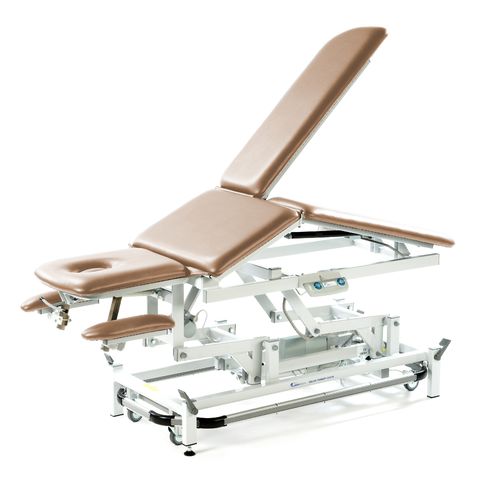 Seers - Therapy Deluxe Drainage Couch, Electric with single or split foot section, perimeter foot switch and various head section options (240kg SWL)