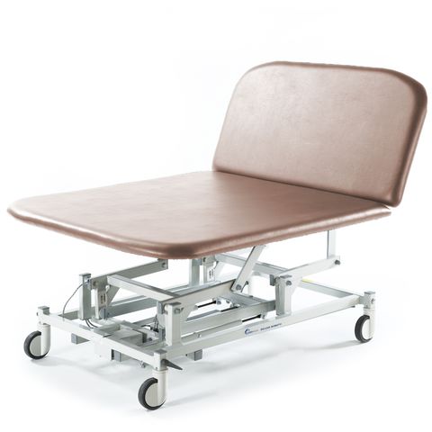 Seers - Therapy Deluxe Bobath Couches (325kg SWL), electric, 105cm or 125cm width, hand or foot switch