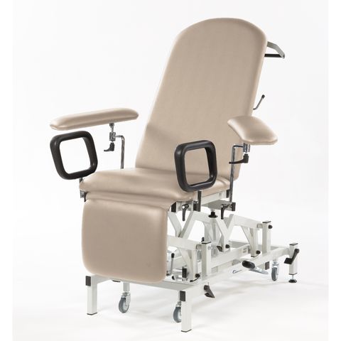 Seers - Medicare Phlebotomy Hydraulic Couch (240Kg SWL) with manual backrest (RWD)