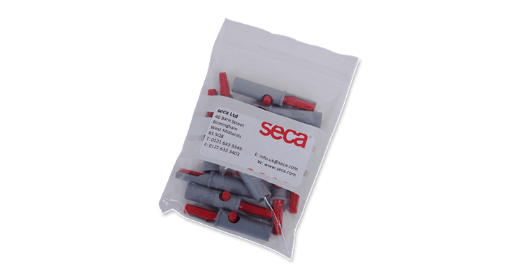 Seca Alligator Clips - 4 mm for disposable electrodes (Pk of 10)
