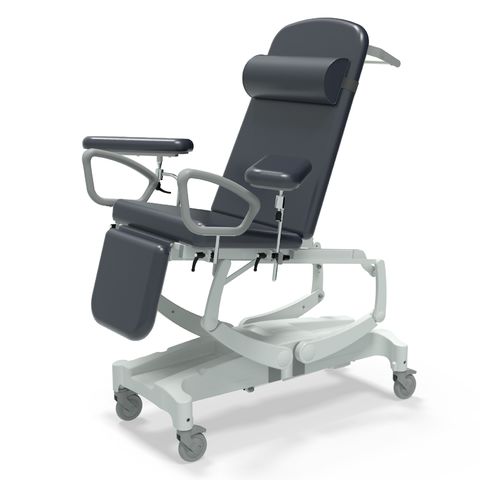 Seers - CLINNOVA Phlebotomy Pro Electric couch, with base and wheel options (285Kg SWL)