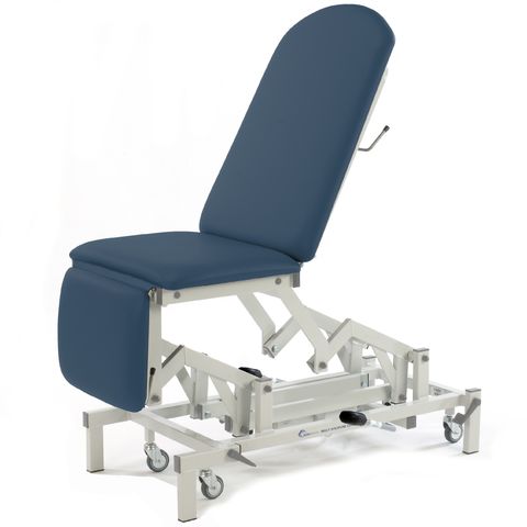 Seers Medicare Multi-Treatment Couch | Hydraulic | Single Footrest | Manual Backrest | (250Kg SWL)