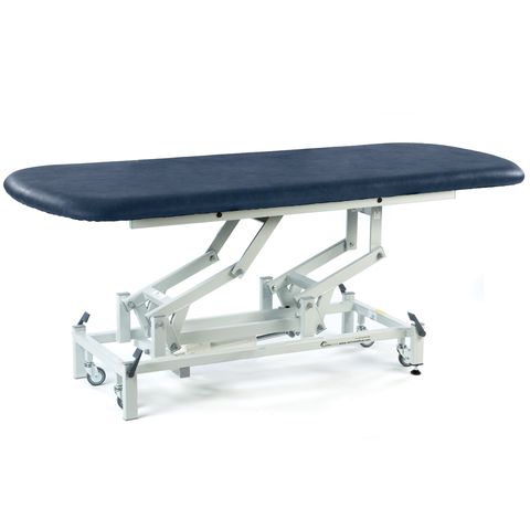 Seers - Therapy Hygiene Table - Large, hydraulic/electric, retractable wheels and various switch options (240kg SWL)