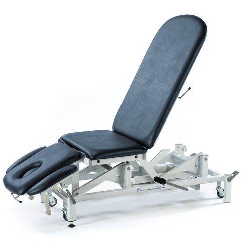 Seers - Therapy 3 Section Hydraulic Couch black - lowered