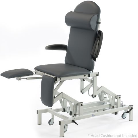 Seers - Medicare Podiatry Electric Couch dark grey