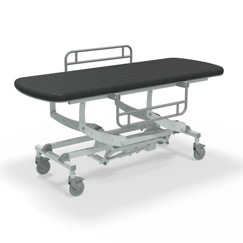 Seers - CLINNOVA Mobile Hygiene Electric Table Large (190cm), classic base incl. side support rails with wheel and switch options (265Kg SWL)