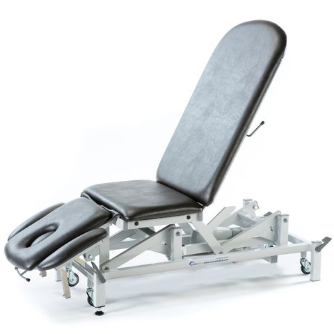 Seers - Therapy 3 Section Electric Couch, with plus head section and various switch options - pale grey