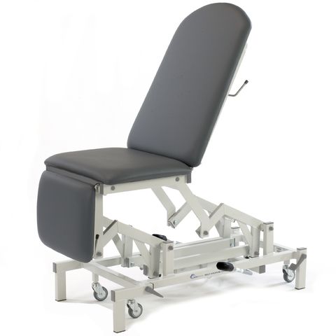 Seers Medicare Multi-Treatment Couch | Hydraulic | Single Footrest | Manual Backrest | (250Kg SWL)