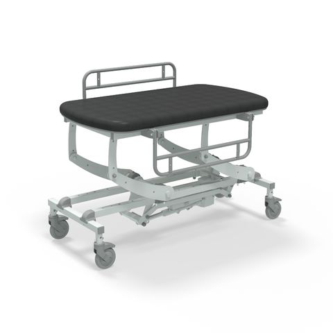 Seers - CLINNOVA Mobile Hygiene Electric Table Small (120cm), classic base incl. side support rails with wheel and switch options (265Kg SWL)
